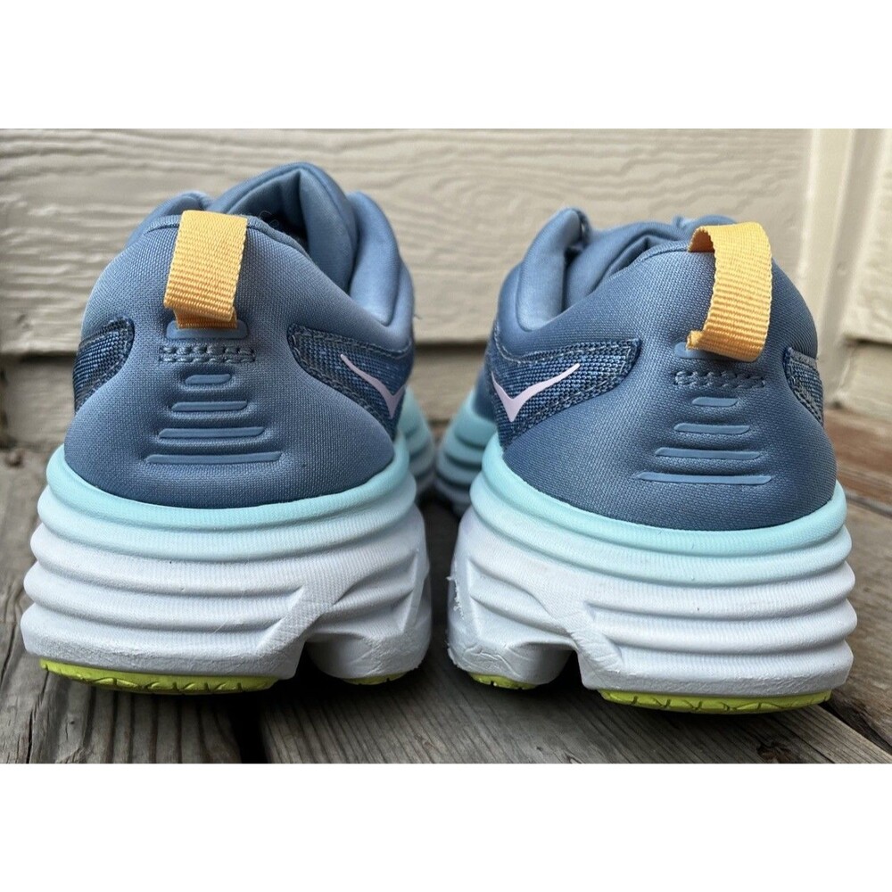 Hoka One One Bondi 8 Wide Women’s 8.5D Running Shoes Shadow/Dusk - Picture 5 of 11